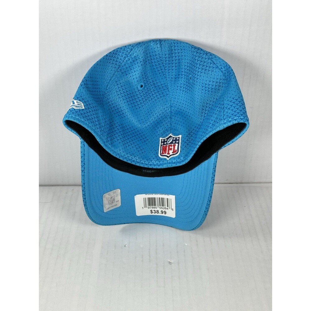 Size M/L New Era Blue Carolina Panthers 2024 Sideline 39THIRTY Flex Hat Cap NWT - Picture 4 of 5